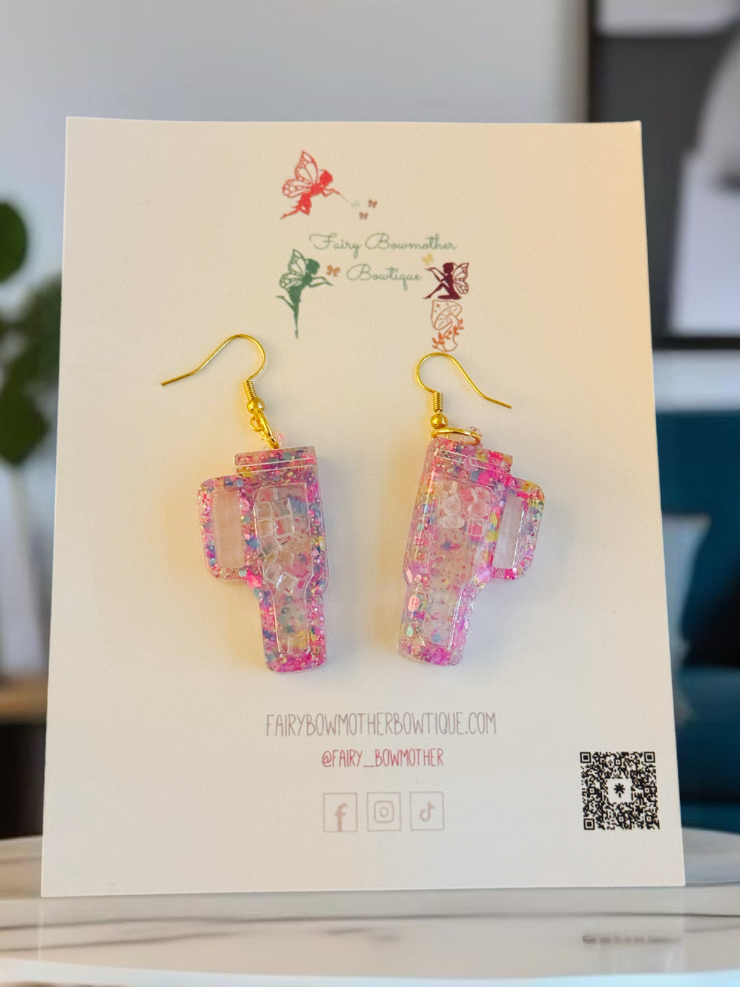 Tumbler Shaker Earrings