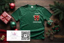 Load image into Gallery viewer, Apparel -  Red Bow Nativity
